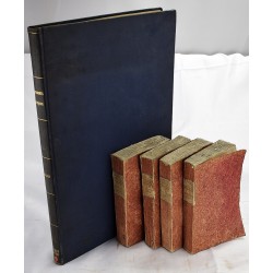 L'Italie Avant la Domination des Romains, Avec des Notes et des Eclaircissements Historiques par M. Raoul-Rochette. Accompagne d'un Atlas In-folio de 67 Planches, d'une Carte et d'une Table des Matieres (5 volumes)